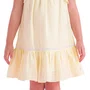 Vestido Cambraia Bordado Amarelo Manteiga Petit Cherie