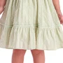Vestido Cambraia Verde Lacinho Petit Cherie