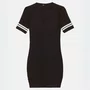 Vestido Canelado NFL Preto Authoria