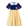 Vestido Classico Branca de Neve Princesa Anime