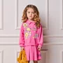 Vestido College Pooh Rosa Cherry Anime
