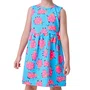 Vestido Comfy Malha Azul Joanas Rosa Bimbi