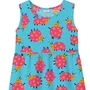 Vestido Comfy Malha Azul Joanas Rosa Bimbi