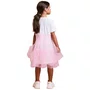 Vestido DIney Minnie Fada Rosa Fluido Anime