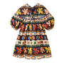Vestido Flor Cosmica Bege Fabula