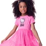 Vestido Hello Kitty Pink Tule Rodado Momi