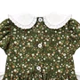 Vestido Kids Gola Bordada Floresta Giverny Primo Bambino
