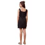 Vestido Laços Ombro Preto Authoria