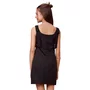 Vestido Laços Ombro Preto Authoria