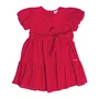 Vestido Laise Balone Vermelho Preppy Momi