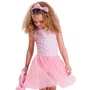 Vestido Light Ballet Tule Rosa Barbie Pituchinhus