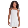 Vestido Linho Babadinho Off White Vanilla