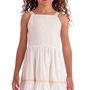 Vestido Linho Bordado Off Petit Cherie