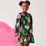 Vestido Malha Fazendinha Preto Bimbi