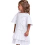 Vestido Malha Laços Pérola Anime