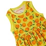 Vestido Malha Laranjinhas Rodadinho Fabula