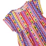 Vestido Malha Listras Balita Colorido Fabula
