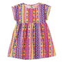 Vestido Malha Listras Balita Colorido Fabula