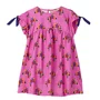 Vestido Malha Soy Tropical Rosa Fabula