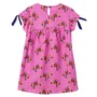 Vestido Malha Soy Tropical Rosa Fabula