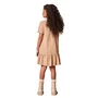 Vestido Malha Trend Bege Khaki Anime