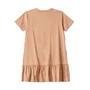 Vestido Malha Trend Bege Khaki Anime