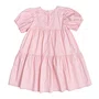 Vestido Manga Balone Rosa Baby Momi