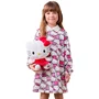 Vestido Manga Longa Hello Kitty Colors Momi