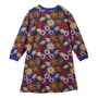 Vestido Manga Longa Malha Camomila Azul Fabula