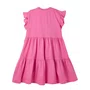 Vestido Marias Rosa Bordado Arco Iris Fabula