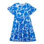 Vestido Maxi Corações Azuis Anime