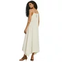 Vestido Midi Lisos Hermosa Off White Cia Maritima
