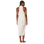 Vestido Midi Lisos Off White Cia Maritima