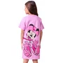 Vestido Minnie Cowgirl Rosa Brilhos Anime