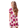 Vestido Minnie Poas Marsalla Bege Anime