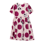 Vestido Minnie Poas Marsalla Bege Anime