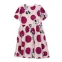 Vestido Minnie Poas Marsalla Bege Anime