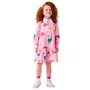 Vestido Moletinho Cachorrinhos Rosa Bimbi
