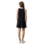 Vestido Moletinho Decote V Preto Calvin klein