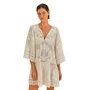 Vestido Rendado Abacainka Off Farm