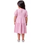 Vestido Rosa Classic Laço Rodado Anime