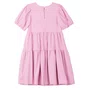 Vestido Rosa Classic Laço Rodado Anime
