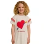 Vestido Silk El Corazon Branco Fabula