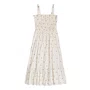 Vestido Tricoline Midi Margaridas Authoria