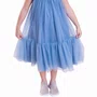 Vestido Tule Bordados Pérolas e Cristais Ninive Pituchinhus