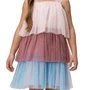 Vestido Tule Color Camadas Petit Cherie
