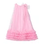 Vestido Tule Frufru Rosa Princesa Anime