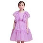 Vestido Tule Lilas Manga Bababos Anime