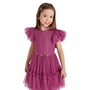 Vestido Tule Rodado Marsalla Petit Cherie